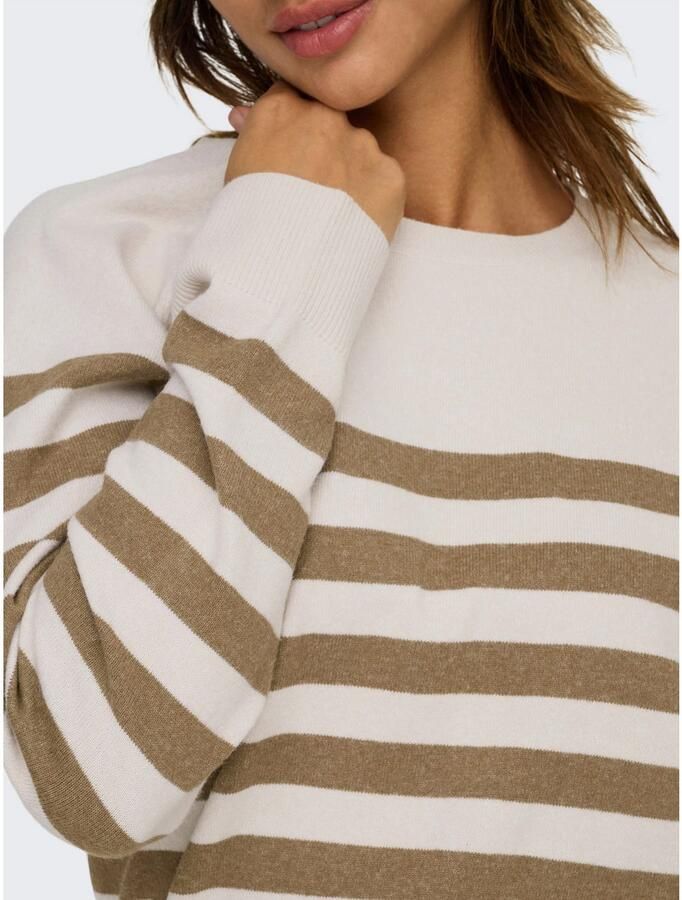 Only Trui met ronde hals ONLAMA LIFE LS RAGLAN O-NECK CC KNT - Foto 2