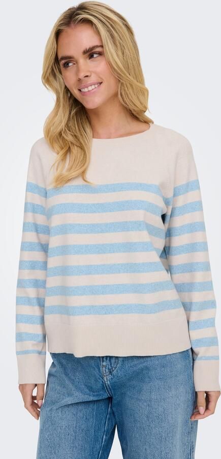 Only Trui met ronde hals ONLAMA LIFE LS RAGLAN O-NECK CC KNT - Foto 6