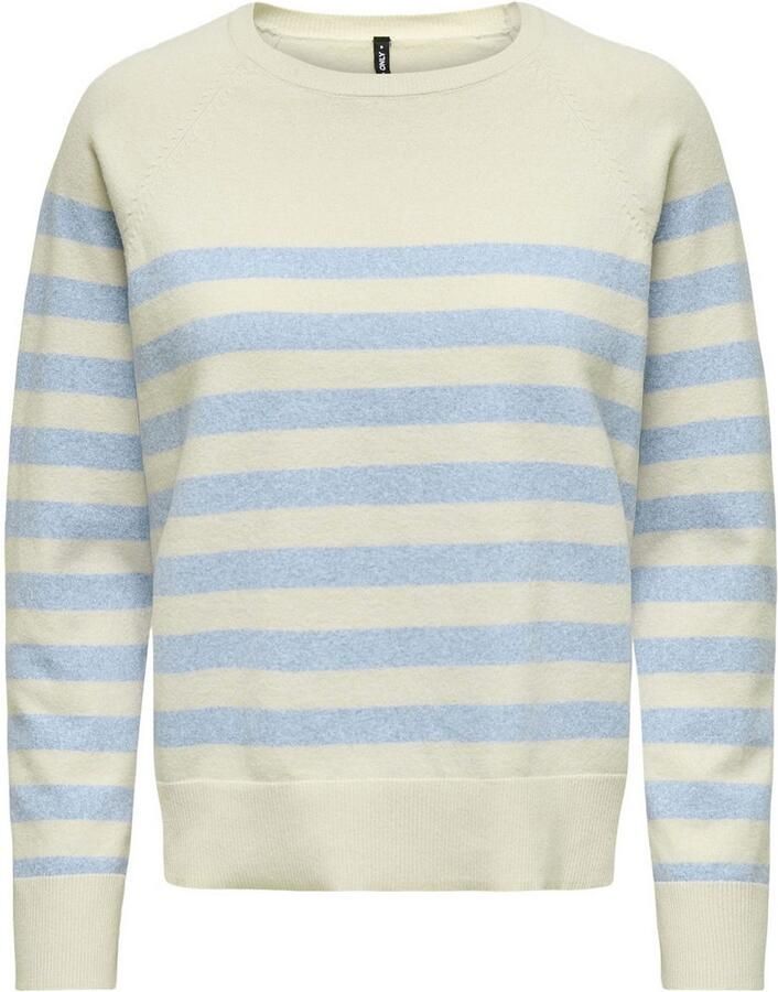 Only Trui met ronde hals ONLAMA LIFE LS RAGLAN O-NECK CC KNT - Foto 1