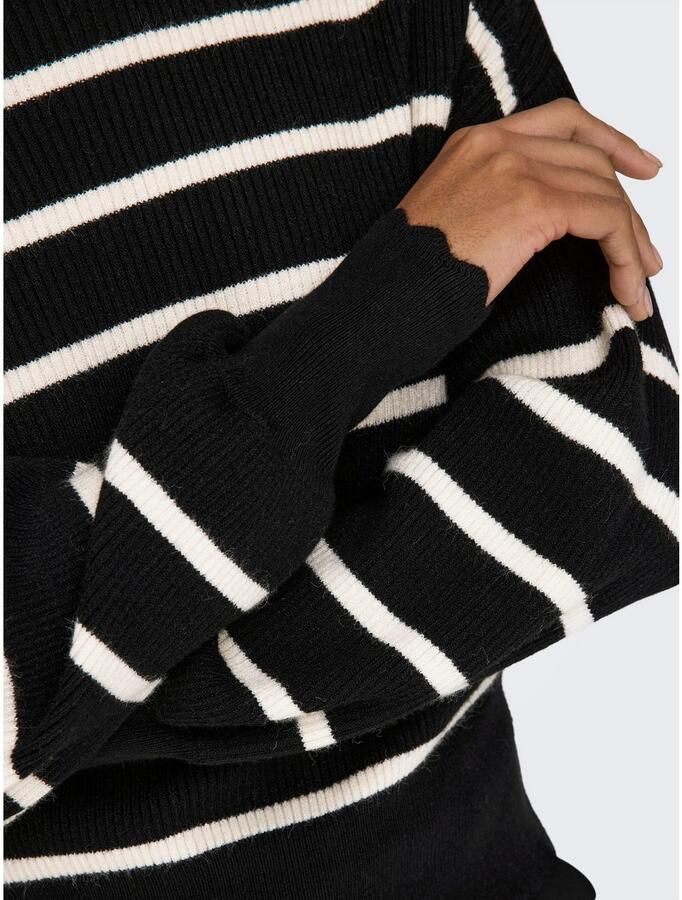 Only Trui met ronde hals ONLIBI LS O-NECK NOOS KNT - Foto 2