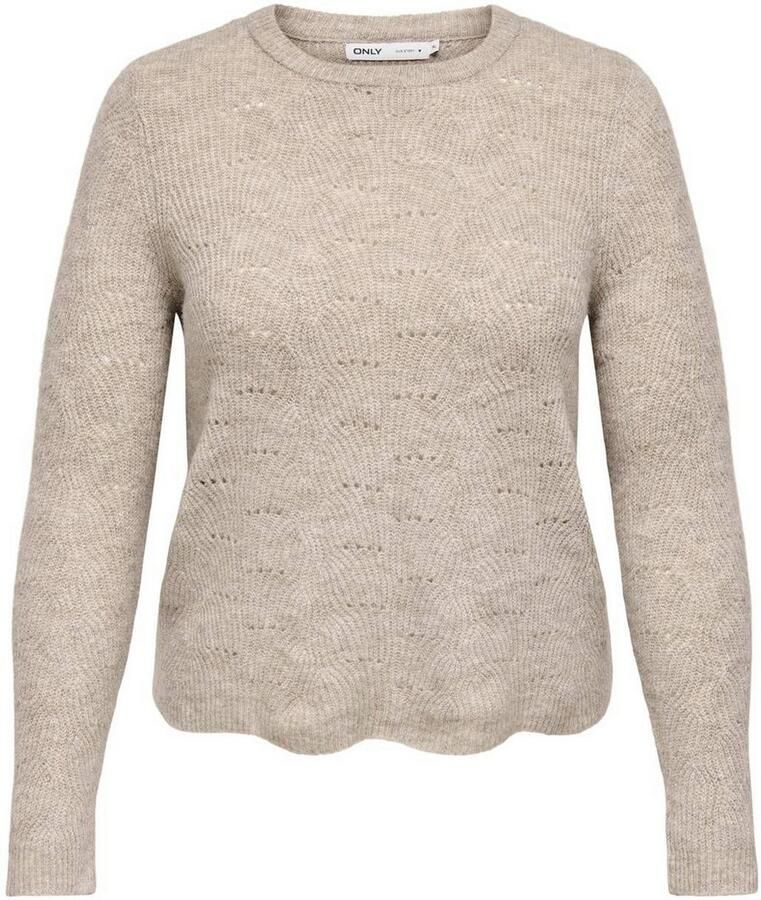 Only Trui met ronde hals ONLLOLLI L S PULLOVER KNT NOOS - Foto 2