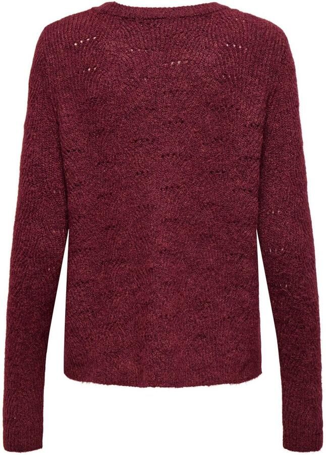 Only Trui met ronde hals ONLLOLLI L S PULLOVER KNT NOOS - Foto 2