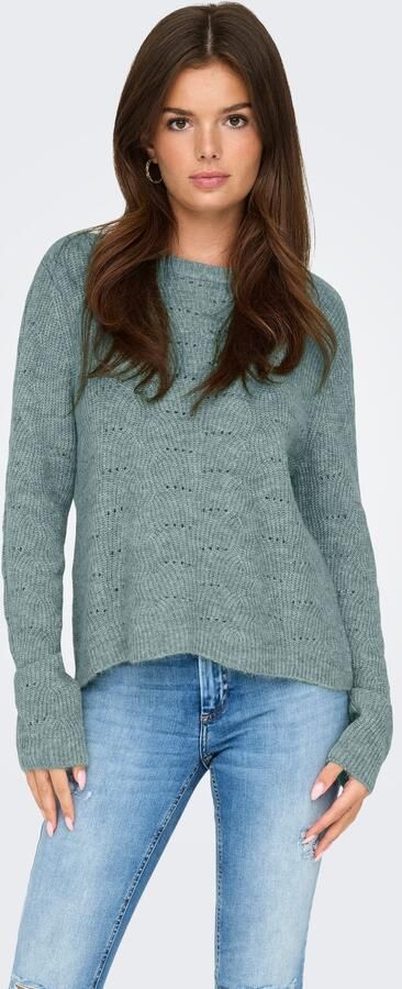 Only Trui met ronde hals ONLLOLLI L S PULLOVER KNT NOOS - Foto 9