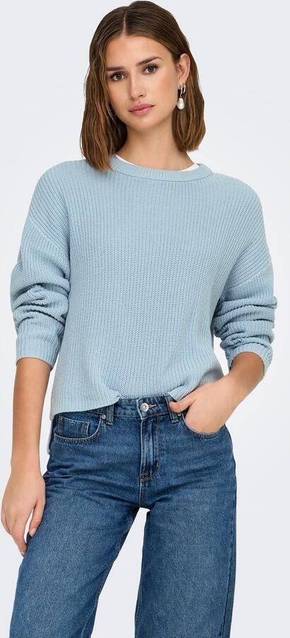 Only Trui met ronde hals ONLLUNA LS O-NECK PULLOVER KNT NCA - Foto 6