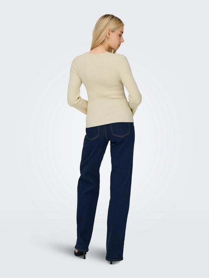 Only Trui met ronde hals ONLNATASCHA LS BLING O-NECK CC KNT - Foto 6