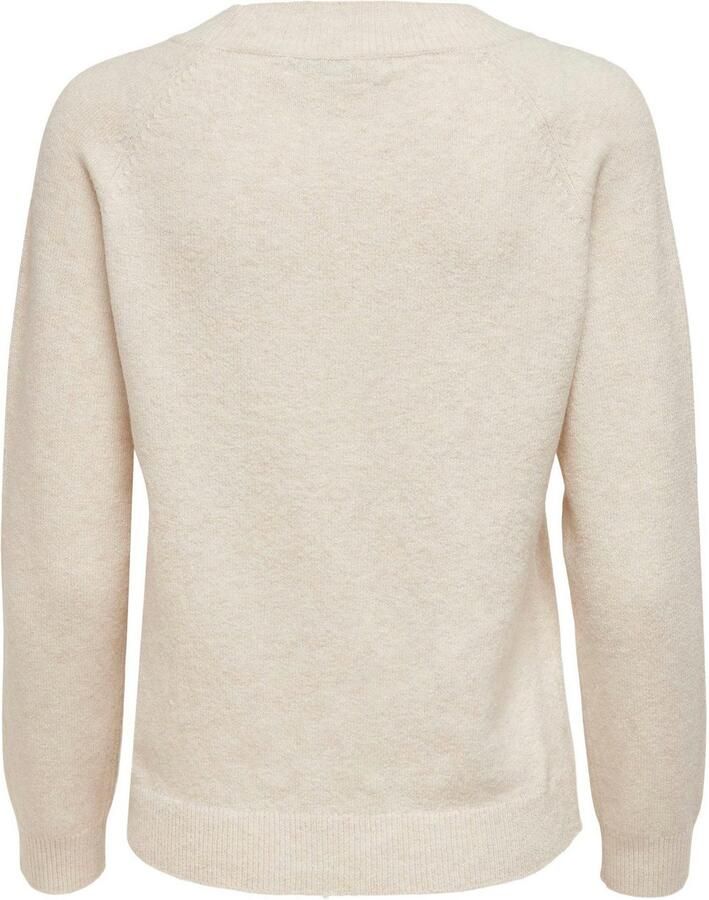 Only Regular fit gebreide pullover met raglanmouwen model 'RICA' - Foto 4