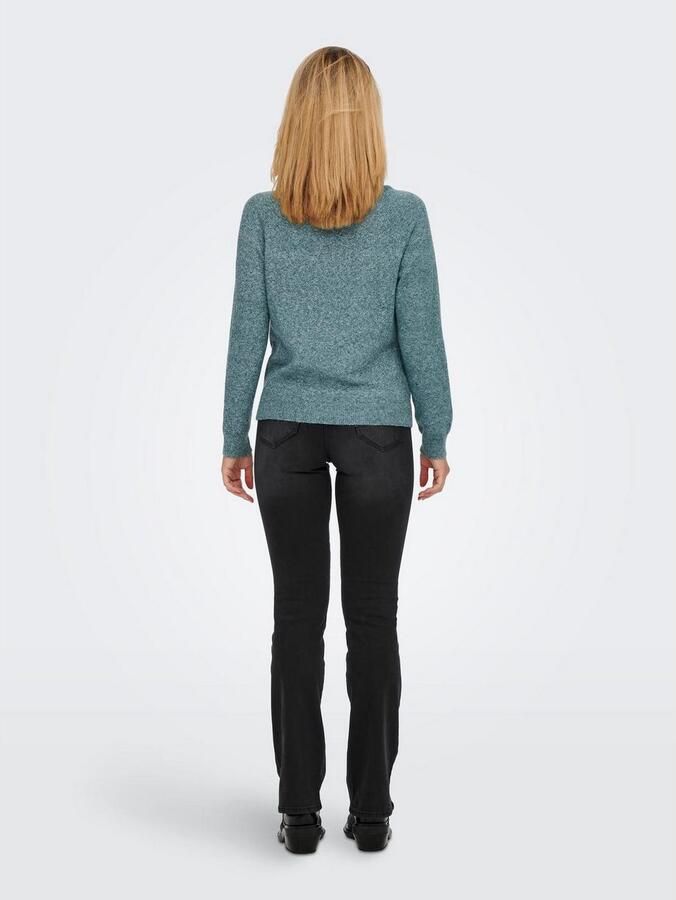 Only Regular fit gebreide pullover met raglanmouwen model 'RICA' - Foto 4