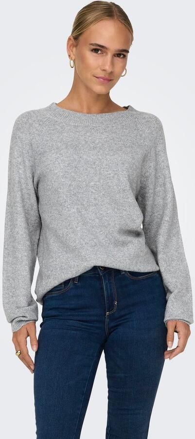 Only Regular fit gebreide pullover met raglanmouwen model 'RICA' - Foto 5