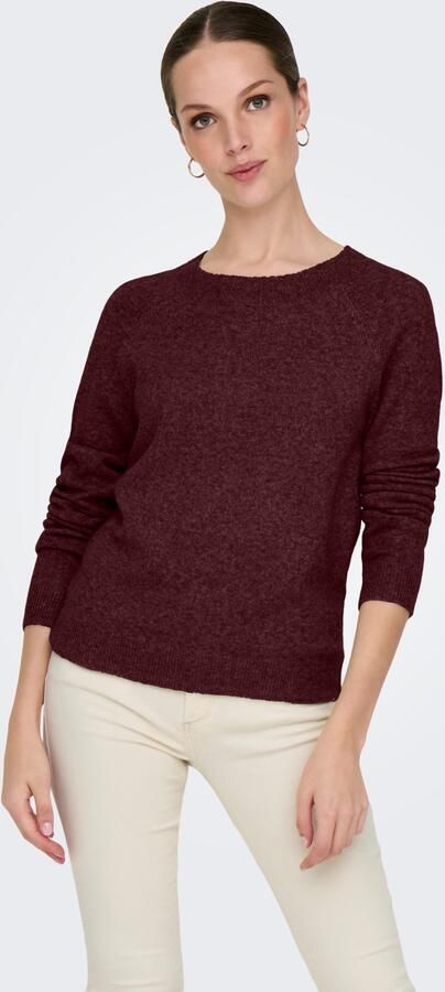 Only Regular fit gebreide pullover met raglanmouwen model 'RICA' - Foto 3