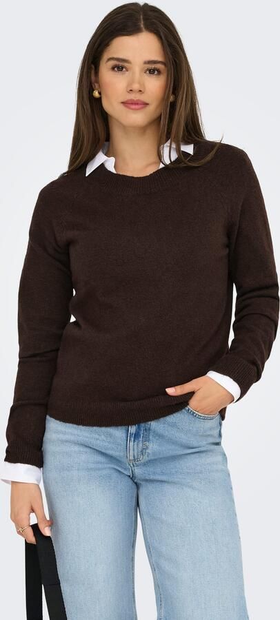 Only Regular fit gebreide pullover met raglanmouwen model 'RICA' - Foto 6