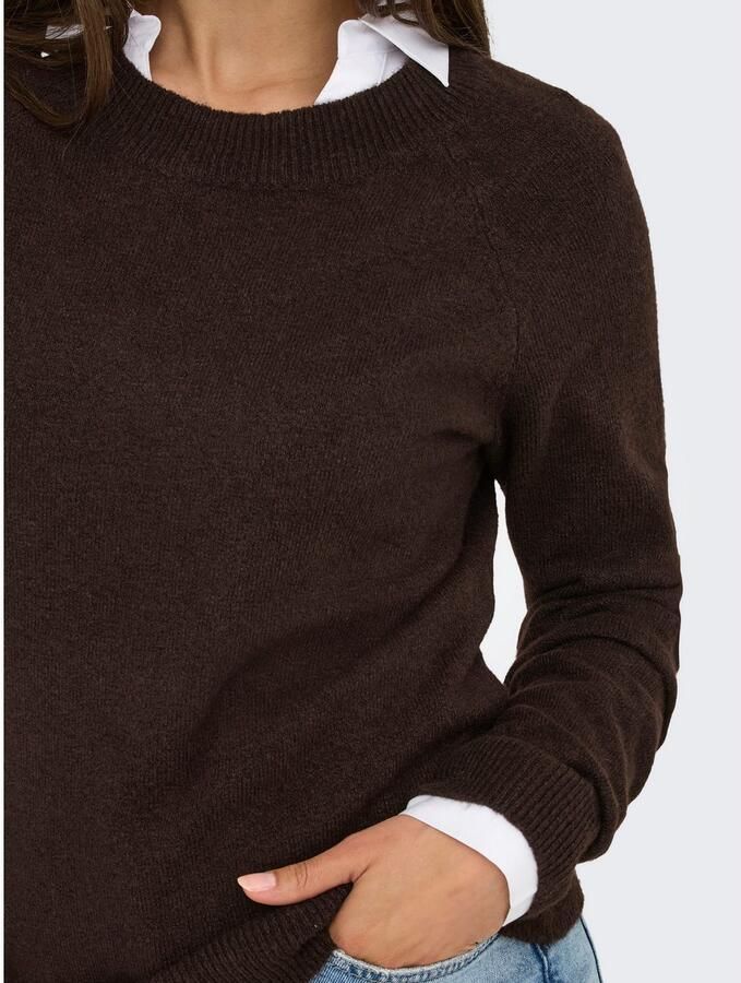 Only Regular fit gebreide pullover met raglanmouwen model 'RICA' - Foto 2