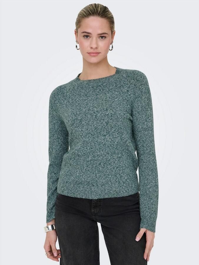 Only Regular fit gebreide pullover met raglanmouwen model 'RICA' - Foto 5