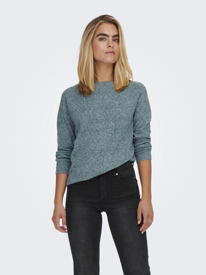 Only Regular fit gebreide pullover met raglanmouwen model 'RICA' - Foto 6