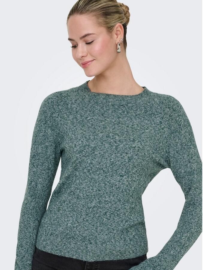Only Regular fit gebreide pullover met raglanmouwen model 'RICA' - Foto 3