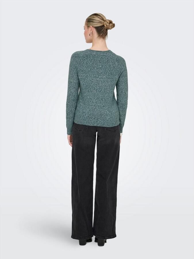 Only Regular fit gebreide pullover met raglanmouwen model 'RICA' - Foto 10