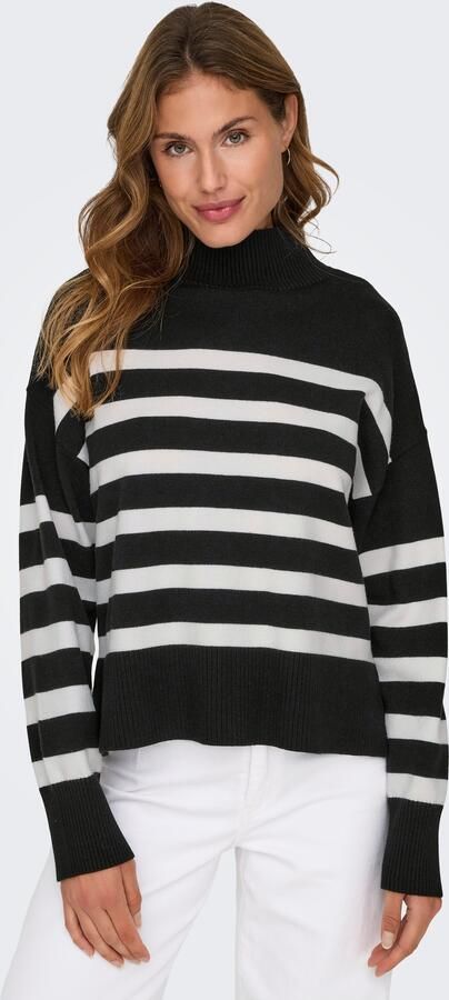 Only Regular fit gebreide pullover van viscosemix model 'BARI' - Foto 6