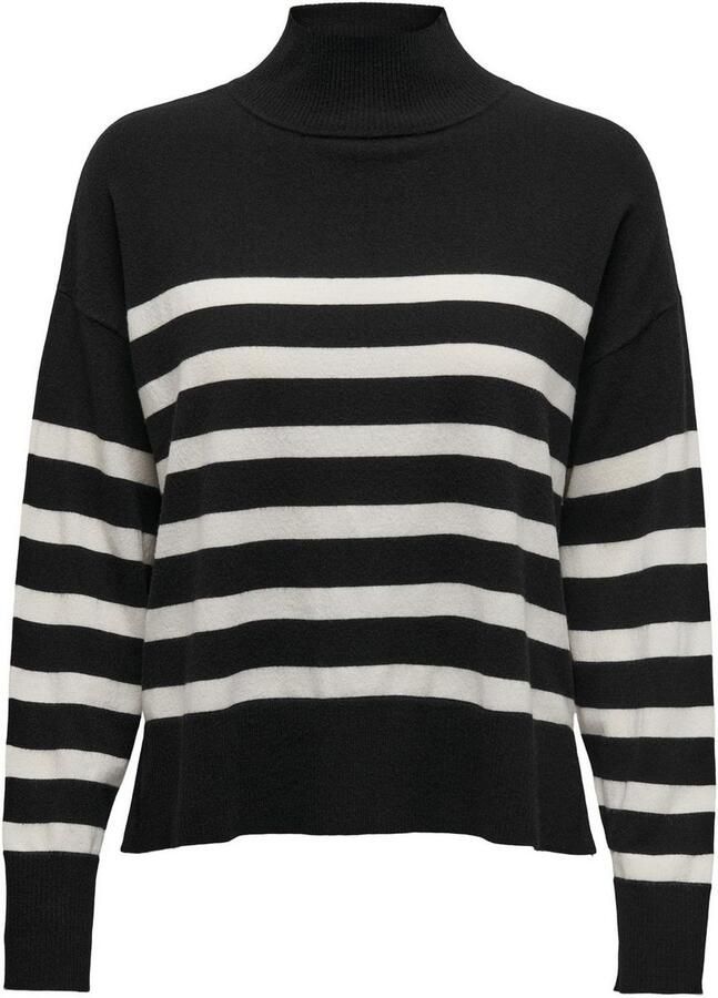 Only Regular fit gebreide pullover van viscosemix model 'BARI' - Foto 5