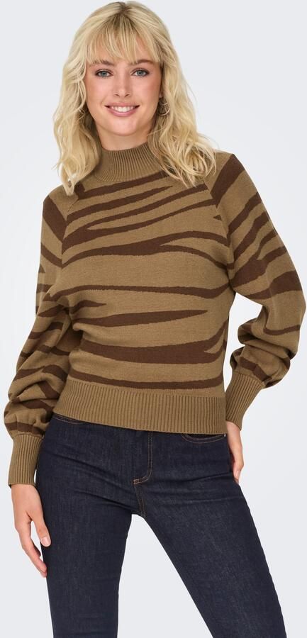 Only Trui met staande kraag ONLFRIDA LIFE LS HIGHNECK CC KNT - Foto 6