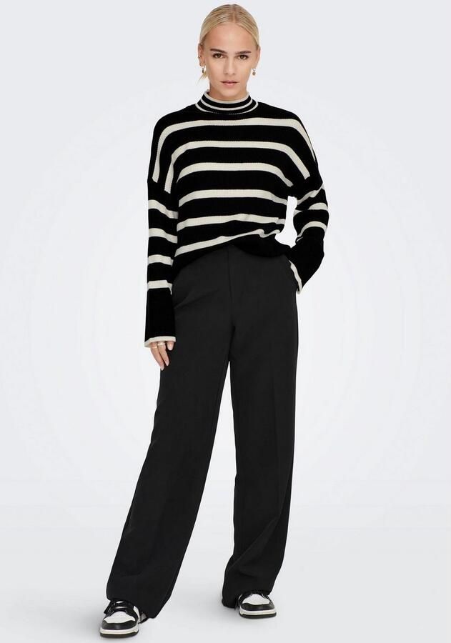 Only Regular fit gebreide pullover van viscosemix model 'LIBI' - Foto 4