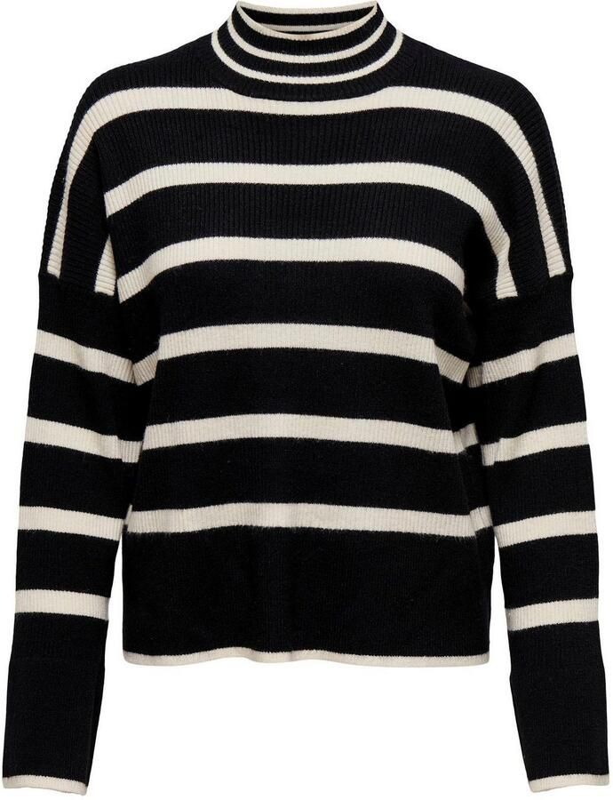 Only Regular fit gebreide pullover van viscosemix model 'LIBI' - Foto 2