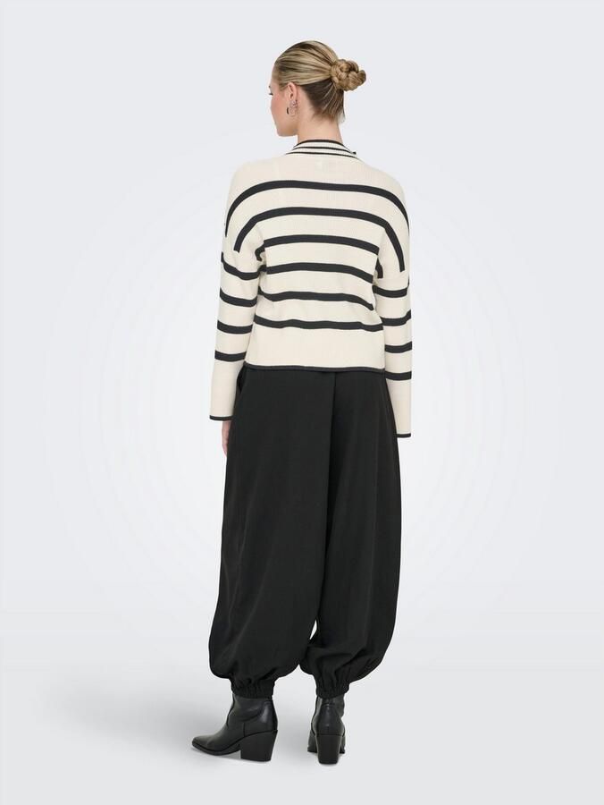 Only Regular fit gebreide pullover van viscosemix model 'LIBI' - Foto 9