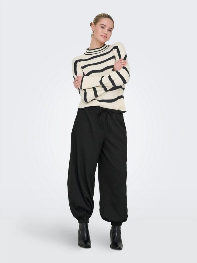 Only Regular fit gebreide pullover van viscosemix model 'LIBI' - Foto 12