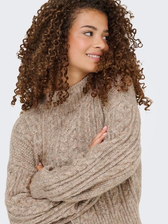 Only Trui met staande kraag ONLIDA LIFE LS HIGH NECK KNT - Foto 2