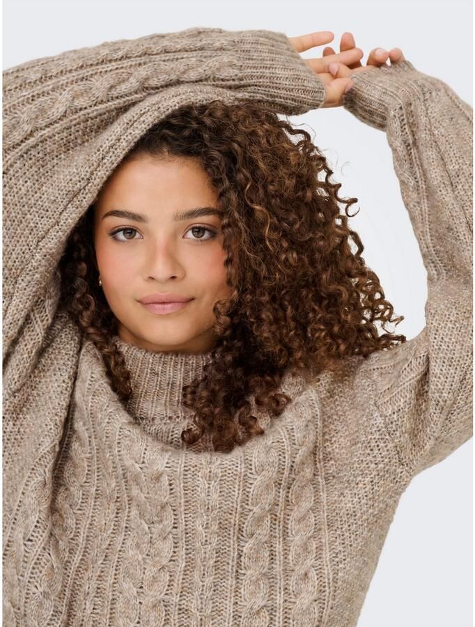 Only Trui met staande kraag ONLIDA LIFE LS HIGH NECK KNT