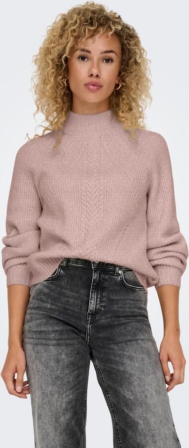 Only Trui met staande kraag ONLKATIA LS DETAIL HIGHNECK CC KNT - Foto 3