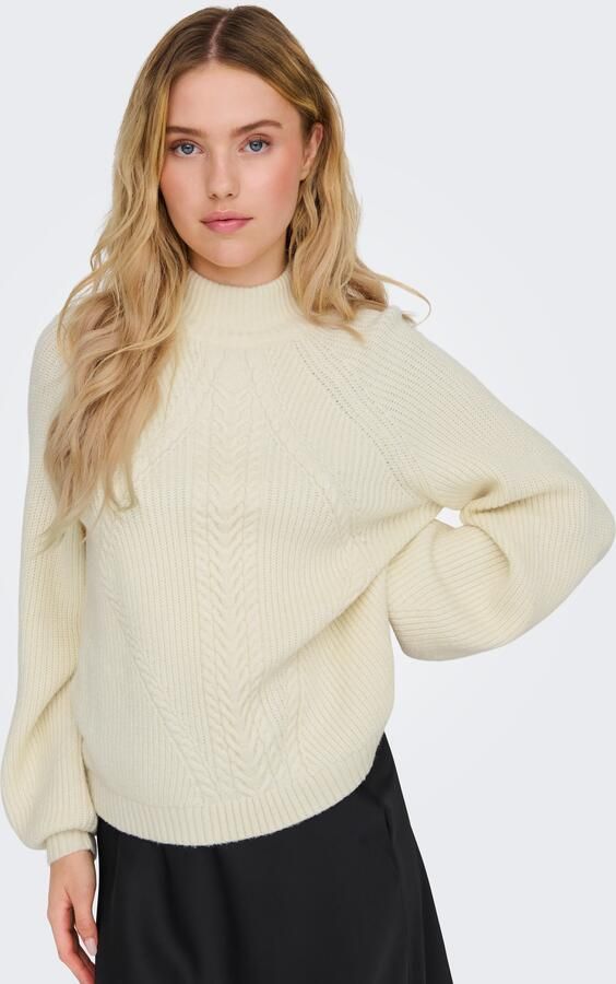 Only Regular fit gebreide pullover van zachte viscosemix model 'KATIA' - Foto 9
