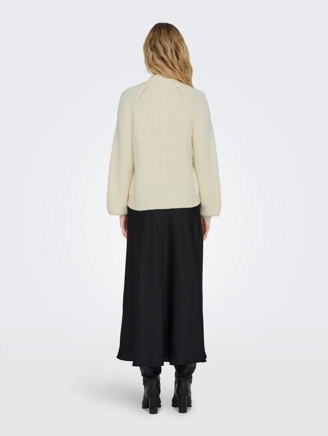 Only Regular fit gebreide pullover van zachte viscosemix model 'KATIA' - Foto 8