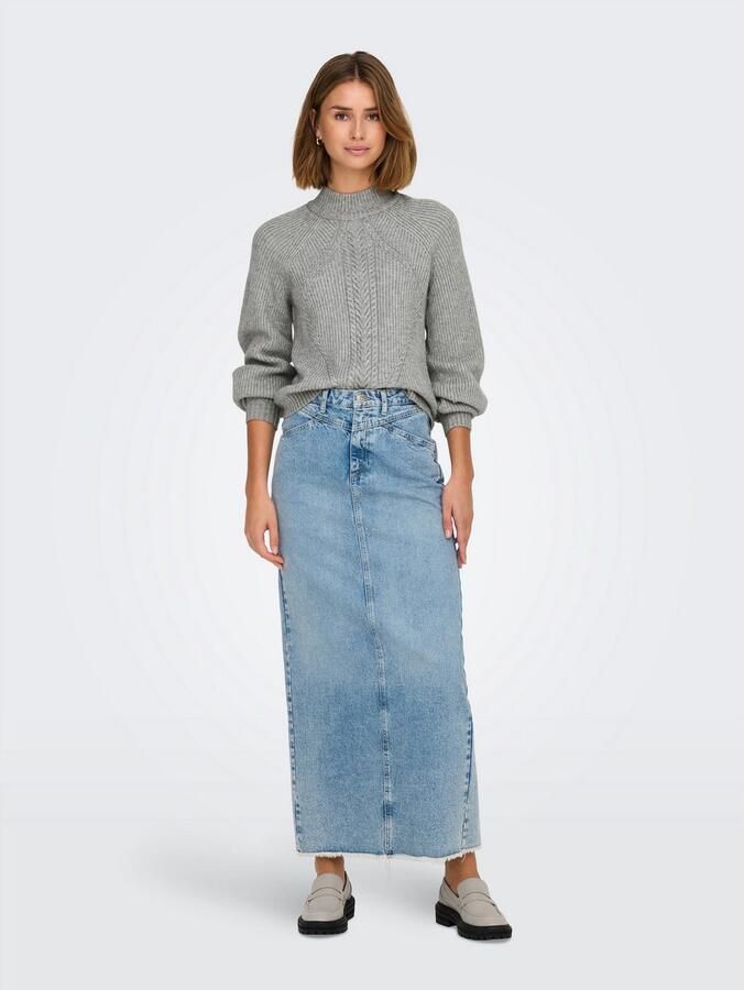 Only Regular fit gebreide pullover van zachte viscosemix model 'KATIA' - Foto 3