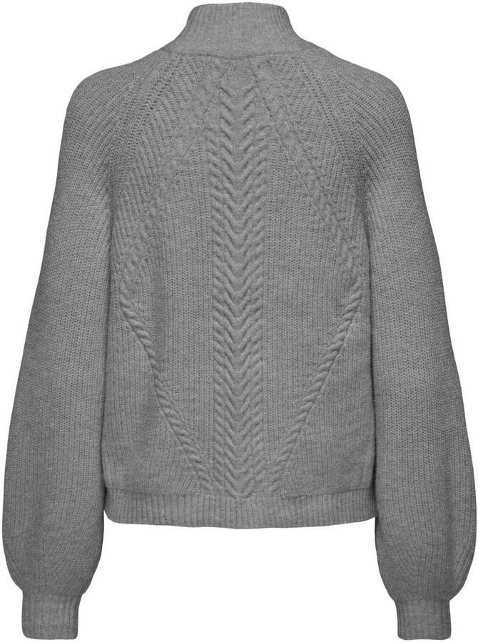 Only Regular fit gebreide pullover van zachte viscosemix model 'KATIA' - Foto 5