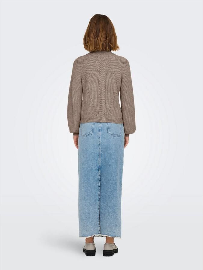 Only Trui met staande kraag ONLKATIA LS DETAIL HIGHNECK CC KNT