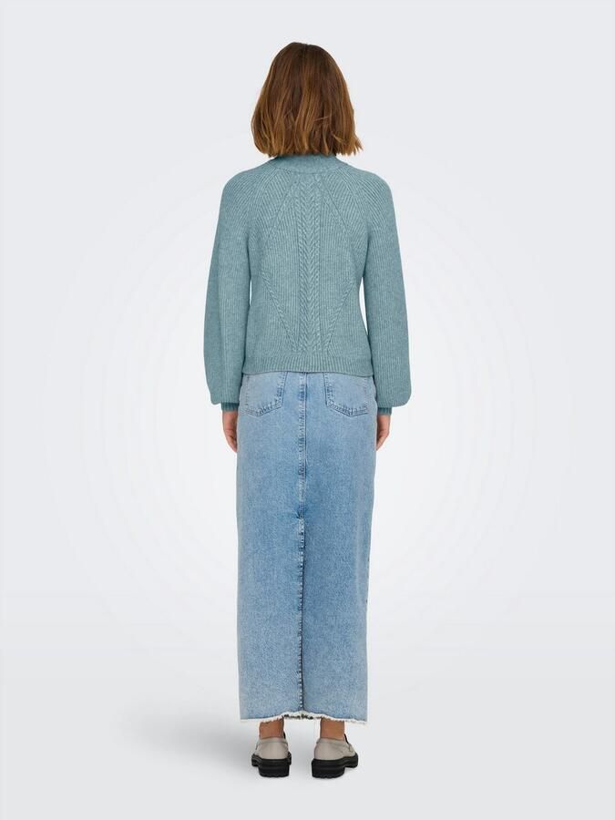 Only Regular fit gebreide pullover van viscosemix model 'KATIA' - Foto 2