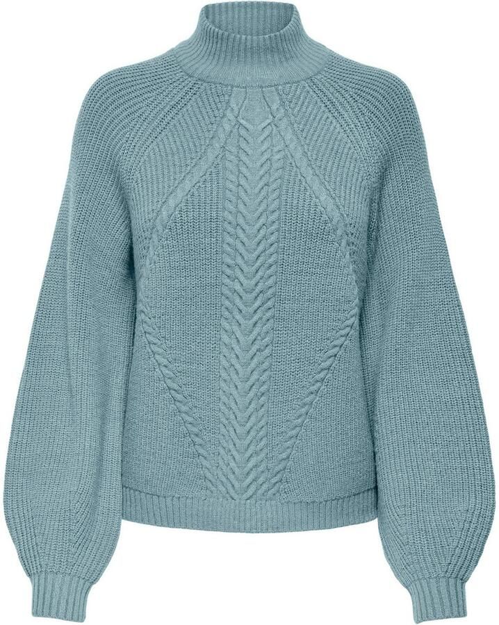 Only Regular fit gebreide pullover van viscosemix model 'KATIA'