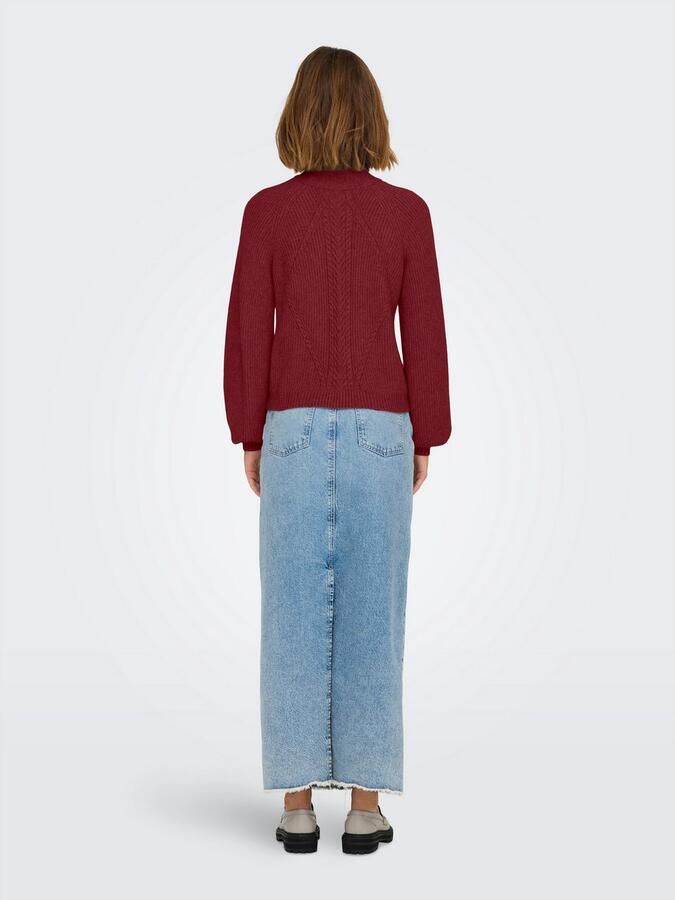 Only Trui met staande kraag ONLKATIA LS DETAIL HIGHNECK CC KNT - Foto 2