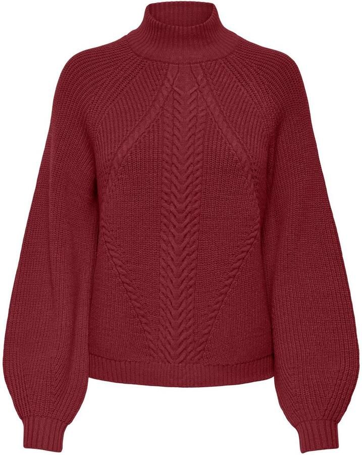 Only Trui met staande kraag ONLKATIA LS DETAIL HIGHNECK CC KNT