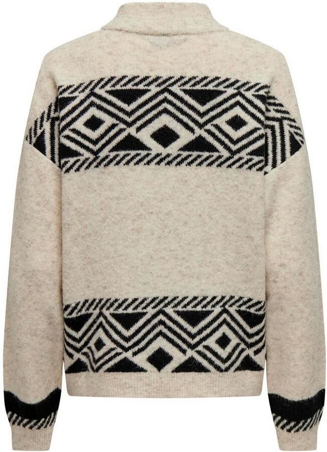 Only Trui met staande kraag ONLVICTORIA L S PULLOVER KNT NOOS - Foto 8