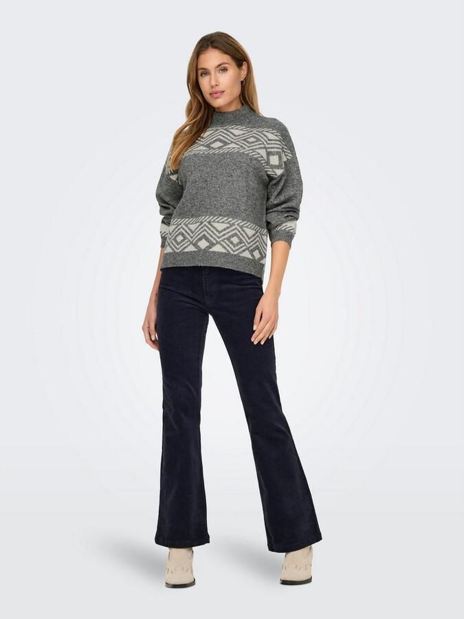 Only Trui met staande kraag ONLVICTORIA L S PULLOVER KNT NOOS - Foto 6