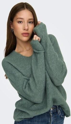 Only Regular fit gebreide pullover met V-hals model 'CAMILLA' - Foto 4