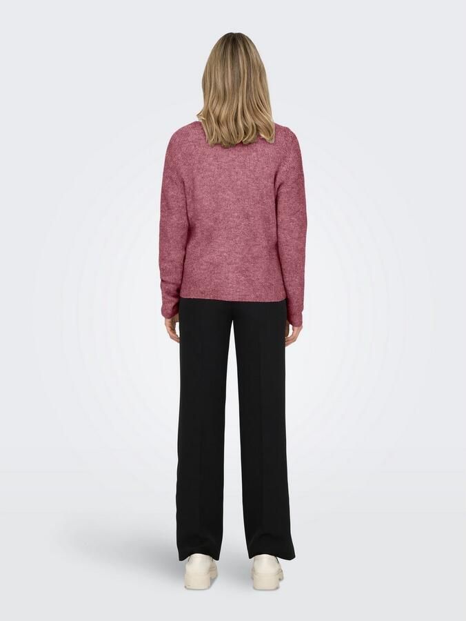 Only Regular fit gebreide pullover met V-hals model 'CAMILLA'