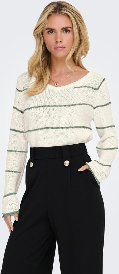 Only Trui met V-hals ONLGEENA L S V-NECK KNT NOOS - Foto 6