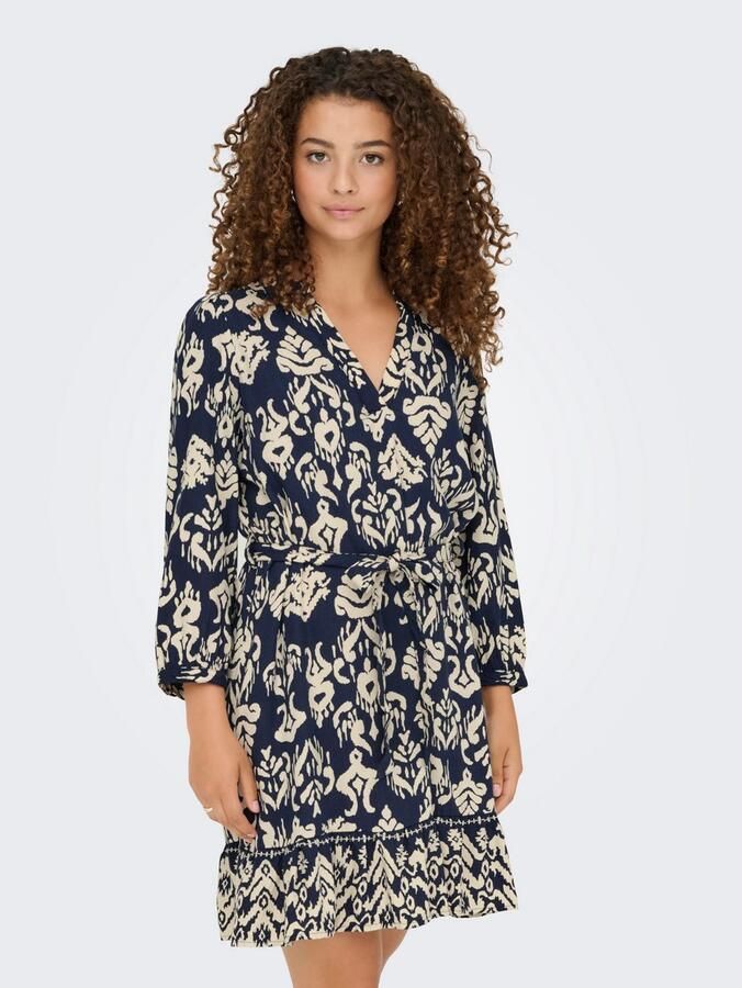 Only Tuniekjurk ONLANTONIA LIFE 3 4 SHORT DRESS WVN - Foto 3