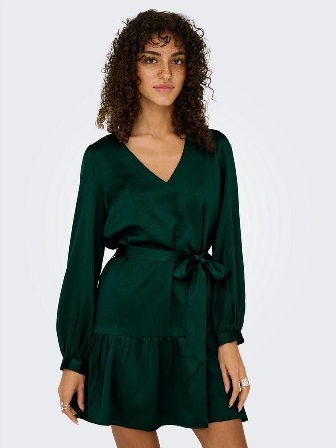 Only Tuniekjurk ONLNEW ALENA LIFE L S SHORT DRESS WVN - Foto 3