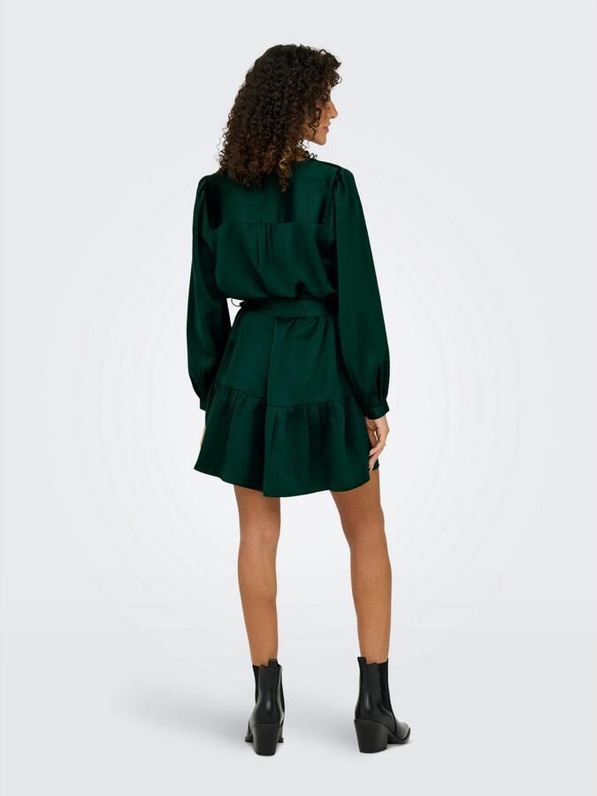 Only Tuniekjurk ONLNEW ALENA LIFE L S SHORT DRESS WVN - Foto 4