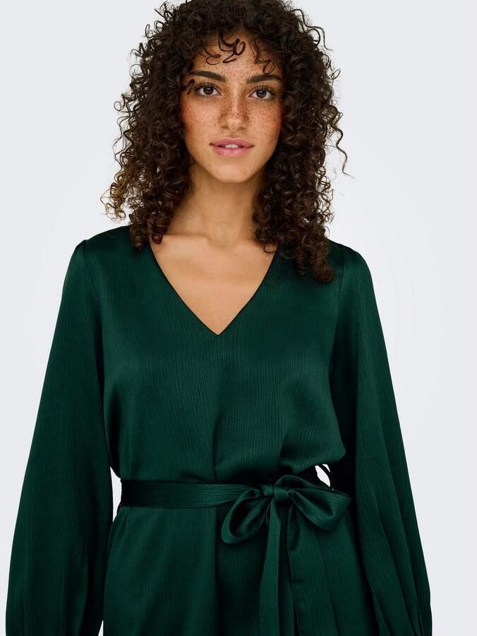 Only Tuniekjurk ONLNEW ALENA LIFE L S SHORT DRESS WVN