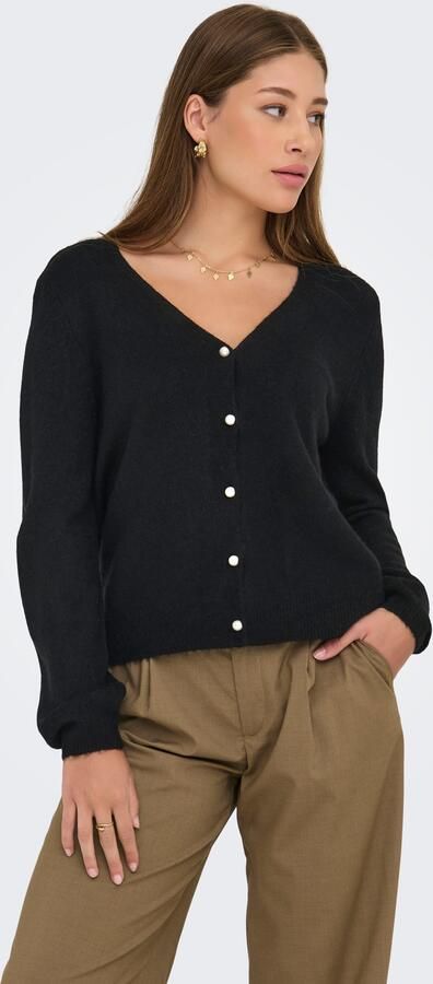 Only Vest ONLADELE LS LACE MIX REVERS CARDI CC KNT - Foto 7