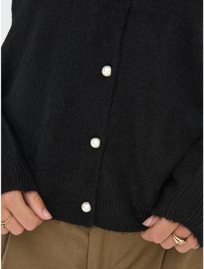 Only Vest ONLADELE LS LACE MIX REVERS CARDI CC KNT - Foto 2