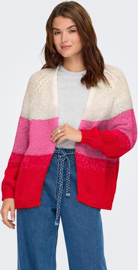 Only Vest ONLALYSSA LIFE LS OPEN CARDIGAN CC KNT - Foto 3